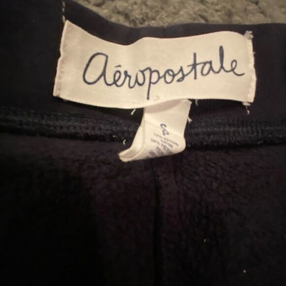 Aeropostale Navy Joggers Straight Leg Size Small Woman’s - Picture 8 of 11